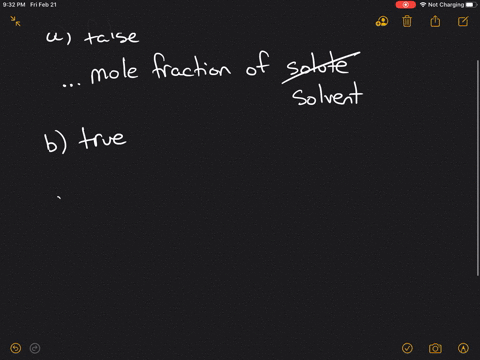 which-of-the-following-statements-isare-true-correct-the-false-statements-a-the-vapor-pressure-of-a-