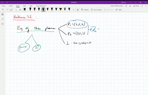 find-a-plane-through-the-points-p_1123-p_2321-and-perpendicular-to-the-plane-4-x-y2-z7-6