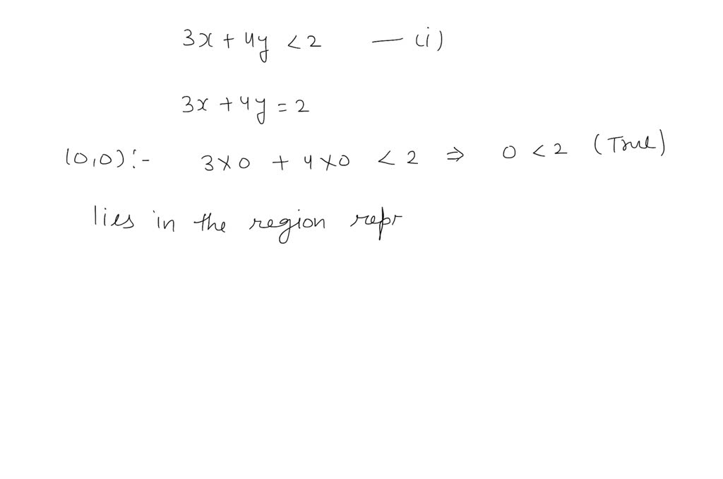 SOLVED:In the following exercises, graph each linear inequality. Graph ...