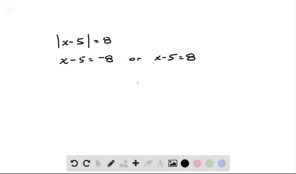 solved-determine-the-solution-set-for-each-equation-x-5-8