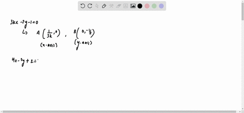 if-a-circle-passes-through-the-points-where-the-lines-3-k-x-2-y-10-and-4-x-3-y20-meet-the-coordinate
