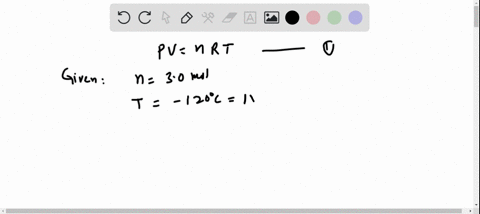 30-mathrmmol-of-gas-at-a-temperature-of-120circ-mathrmc-fills-a-20-mathrml-container-what-is-the-gas
