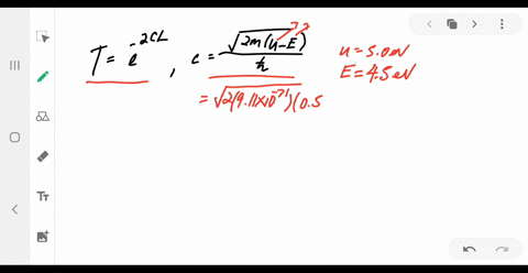 an-electron-having-total-energy-e450-mathrmev-approaches-a-rectangular-energy-barrier-with-u500-ma-2