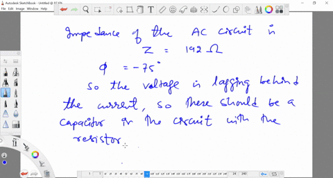 an-ac-series-circuit-has-an-impedance-of-192-omega-and-the-phase-angle-between-the-current-and-the-3