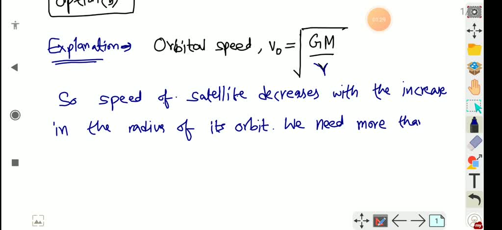 SOLVED:a Explain The Difference Between A Natural Satellite And An ...