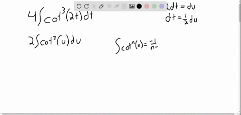 use-reduction-formulas-to-evaluate-the-integrals-int-4-cot-3-2-t-d-t