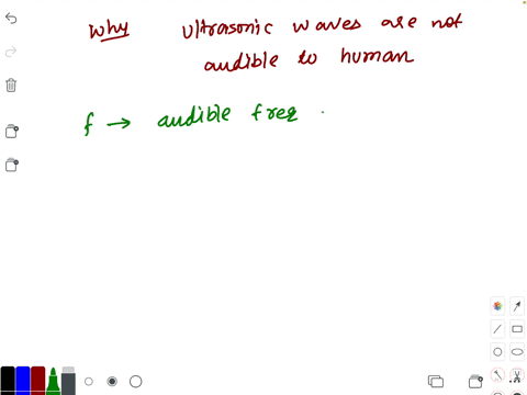 why-are-ultrasonic-waves-not-audible-to-humans