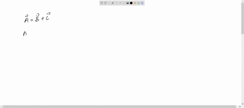 if-veca-vecbvecc-and-the-magnitudes-of-veca-vecb-and-vecc-are-543-unit-the-angle-belween-veca-and-ve