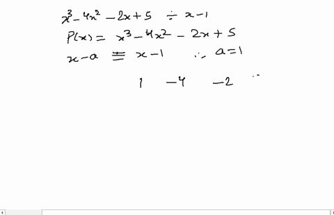 use-synthetic-division-to-divide-leftx3-4-x2-2-x5right-divx-1