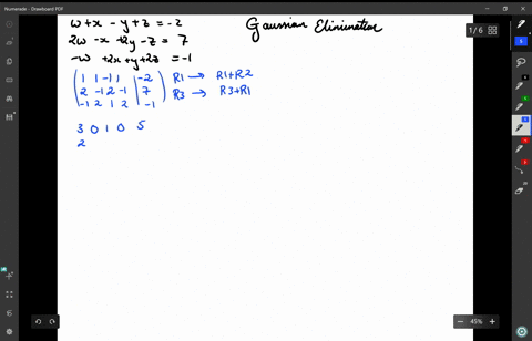 use-gaussian-elimination-to-find-the-complete-solution-to-each-system-of-equations-or-show-that-n-21