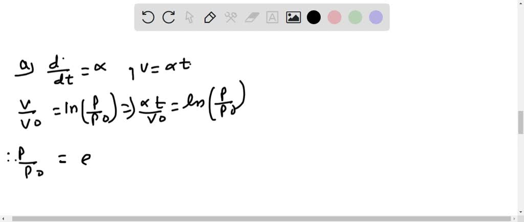 SOLVED:A thin-walled vessel of volume V, kept at constant termperature ...