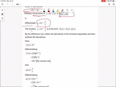 differentiate-a-y9-x52-x2-b-y5-x8-frac3x-c-yx26-x3-d-y2-x412-x3-4-x27-x-400
