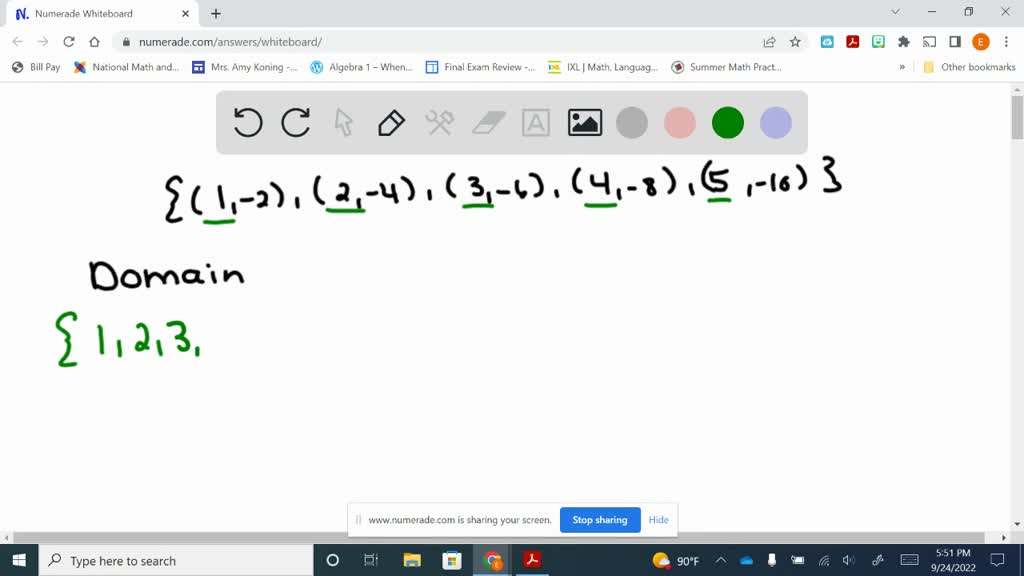 SOLVED:For The Following Exercises, (a) Determine The Domain And The ...