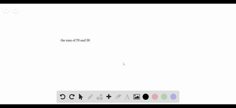 in-the-following-exercises-translate-each-phrase-into-math-notation-and-then-simplify-text-the-sum-4