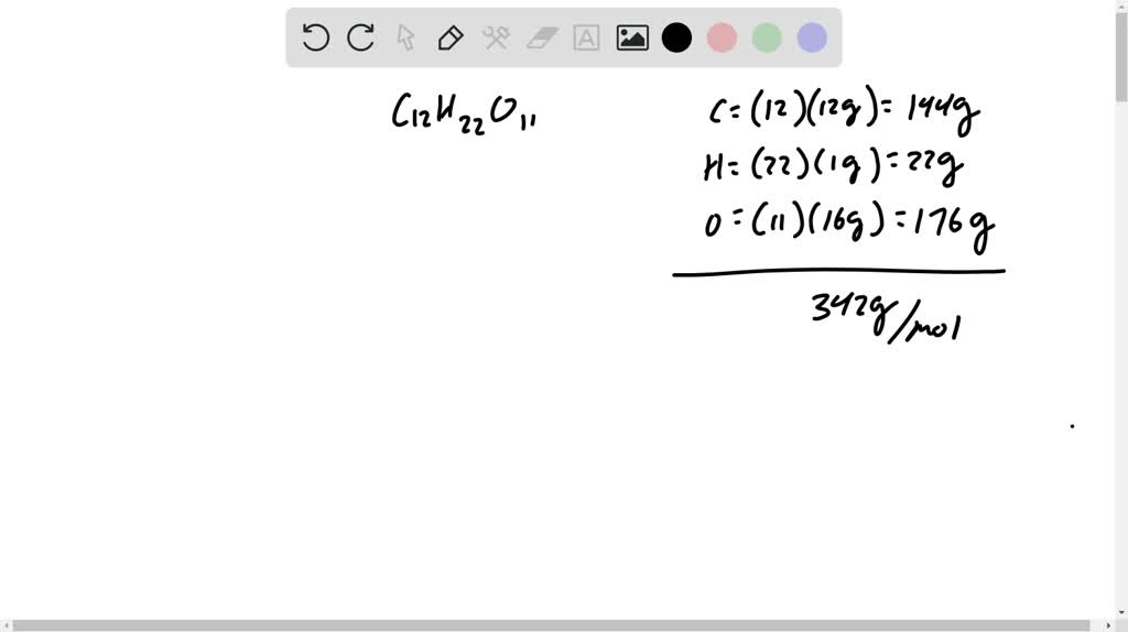 SOLVEDIf a cube of table sugar, which is made of sucrose, C12 H22 O11