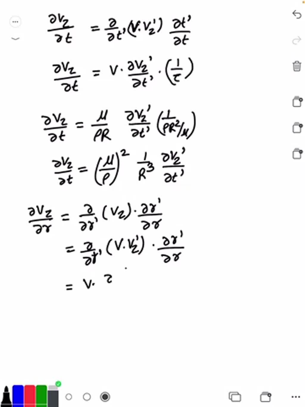 A fluid flows in a horizontal pipe of diameter d (Fig. P6.74). The flow ...