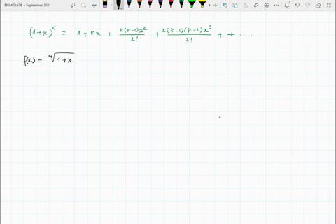 use-the-binomial-series-to-find-the-maclaurin-series-for-the-function-fxsqrt41x