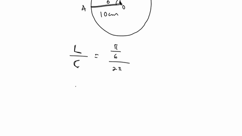 arc-length-find-the-length-of-arc-cut-off-by-a-central-angle-of-pi-6-radians-in-a-circle-of-radius-2