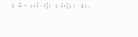use-the-dot-product-to-determine-whether-v-and-w-are-orthogonal-mathbfv2-mathbfi-2-mathbfj-quad-math