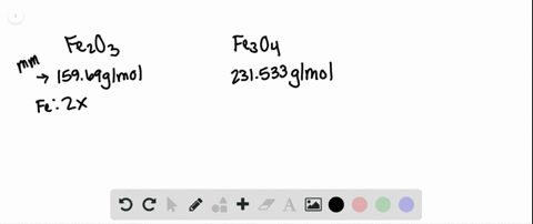analyze-hematite-leftmathrmfe_2-mathrmo_3right-and-magnetite-leftmathrmf_3-mathrmo_4right-are-two-or
