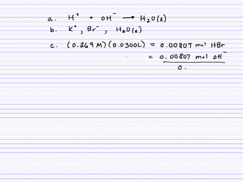 a-02481-mathrmm-solution-of-mathrmkoh-is-used-to-titrate-3000-mathrmml-of-0269-mathrmm-hydrobromic-a