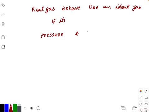 a-real-gas-behaves-like-an-ideal-gas-if-its-a-both-pressure-and-temperature-are-high-b-both-pressure