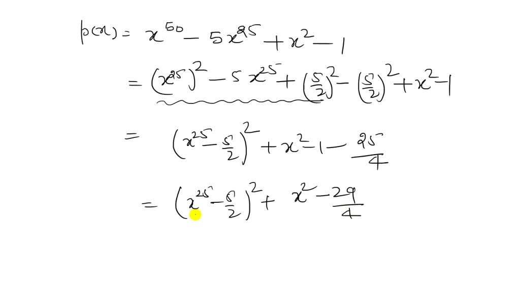 SOLVED:Show that the polynomial does not have any rational zeros. P(x ...