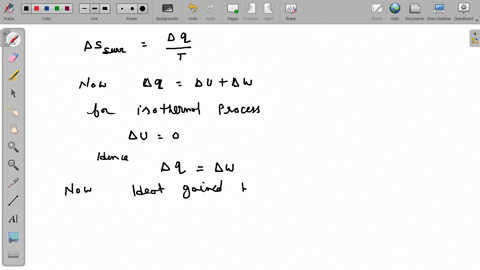 10. Calculate the entropy change when 1 mole of ideal gas A...