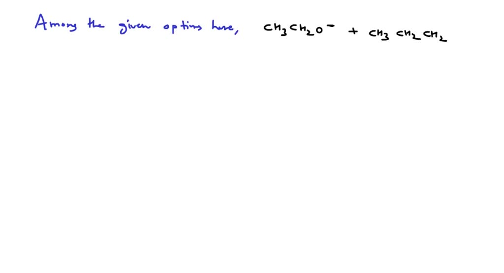 Solvedwilliamsons Ether Synthesis Is One Of The Best Method To