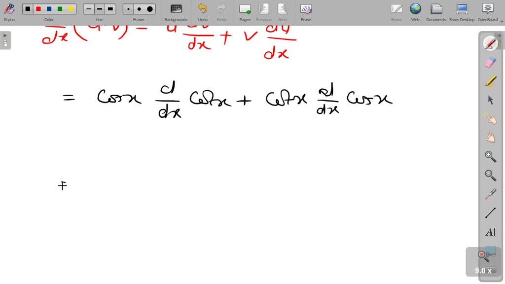 SOLVEDFind the derivatives of the following functions. cotx ⇒