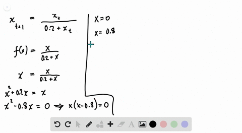 find-the-equilibria-of-the-difference-equation-and-classify-them-as-stable-or-unstable-x_t1fracx_t02