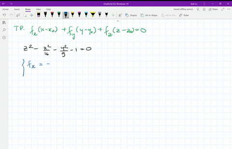 tangent-planes-for-fx-y-z0-find-an-equation-of-the-plane-tangent-to-the-following-surfaces-at-the--7