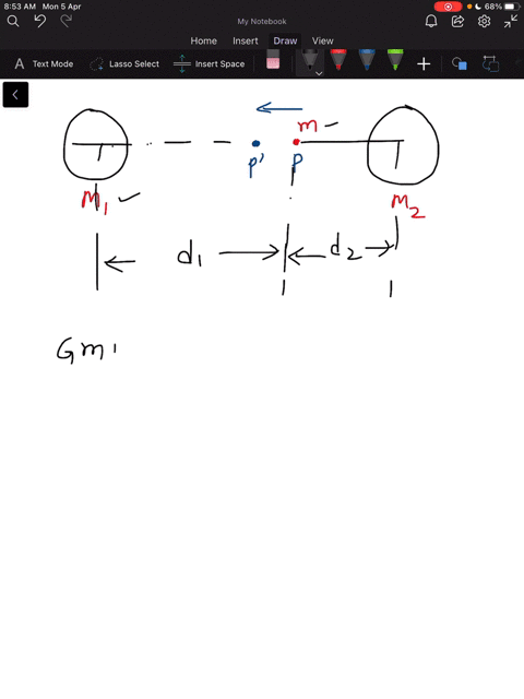 consider-two-masses-there-is-a-point-somewhere-on-the-line-joining-the-masses-where-the-gravitationa