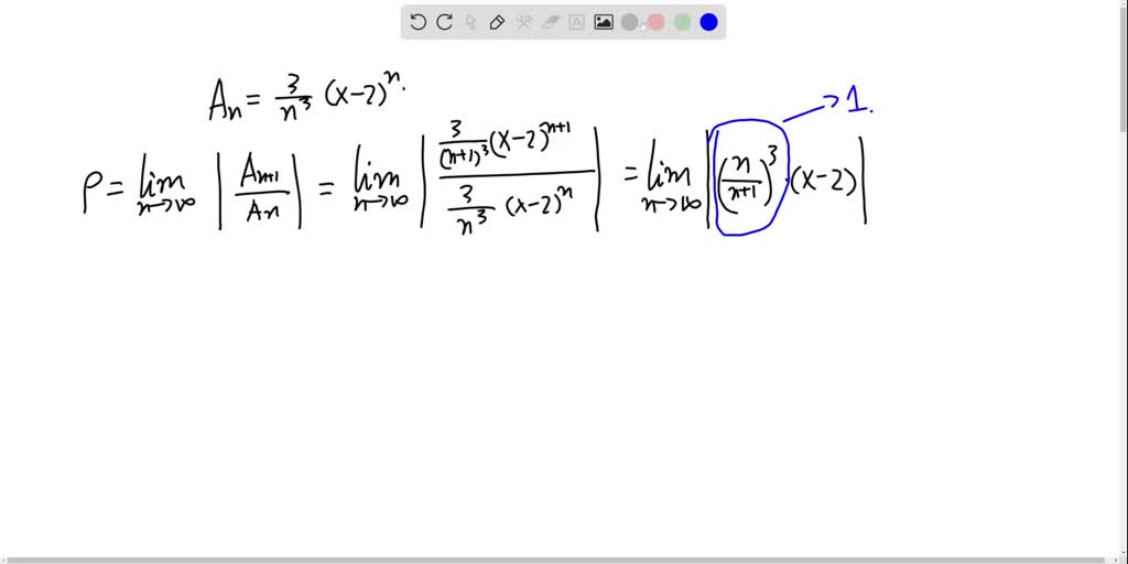 SOLVED:\sum_{n=1}^{\infty} 2^{n}(z+i-3)^{2 n}