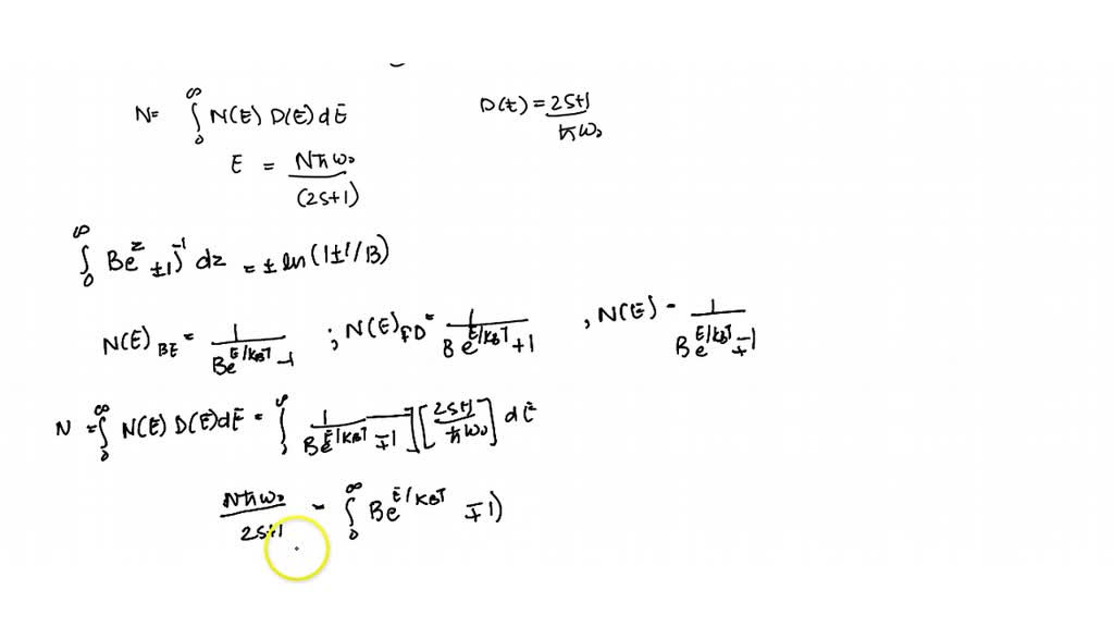 SOLVED:Consider a spin-s system and the following (alternative, yet ...