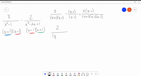 perform-each-indicated-operation-simplify-if-possible-see-examples-i-through-7-fracxx2-1-frac2x2-2-x