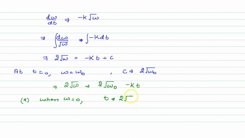lambda-disc-rotates-so-that-angular-acceleration-a-varies-with-its-angular-velocity-omega-as-alpha-k