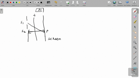 in-a-youngs-double-slit-experimental-arrangement-shown-here-if-a-mica-sheet-of-thickness-t-and-refra
