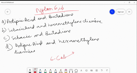 the-monomers-used-in-the-manufacture-of-nylon-6-6-are-a-adipic-acid-and-butadiene-b-sebacic-acid-and