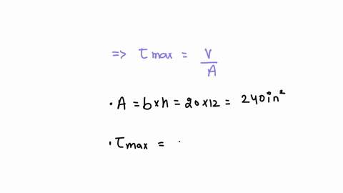 if-the-mathrmt-beam-is-subjected-to-a-vertical-shear-of-v12-kip-determine-the-maximum-shear-stress-i