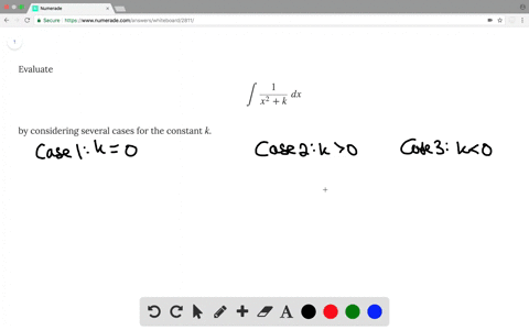 evaluate-int-frac1x2-k-dx-by-considering-several-cases-for-the-constant-k