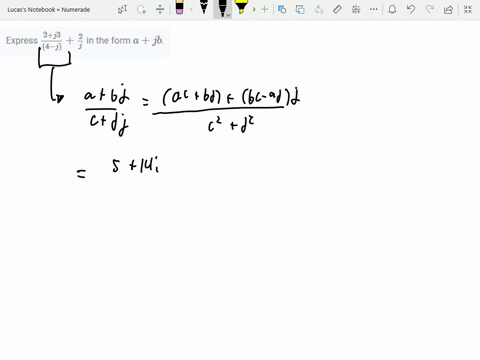 express-frac2j-34-jfrac2j-in-the-form-aj-b