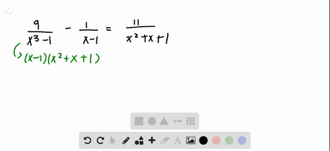solve-each-equation-frac9x3-1-frac1x-1frac2x2x1