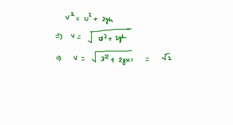 at-a-height-1-mathrmm-from-ground-the-velocity-of-a-projectile-launched-upwards-from-level-ground-is