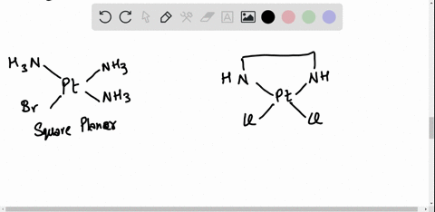 draw-a-reasonable-structure-for-a-leftoperatornamecobrleftmathrmnh_3right_3right2-and-b-dichloroethy
