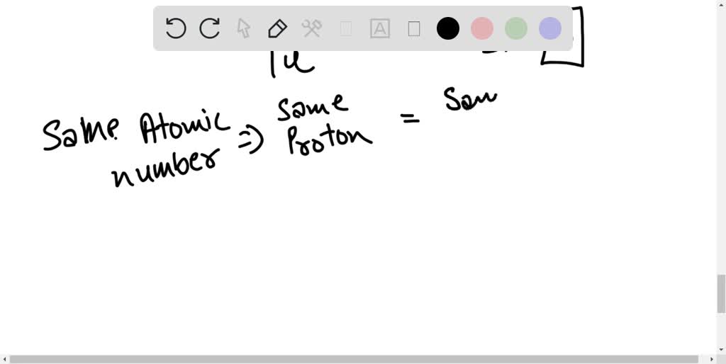 the atomic number is the same as which two of these