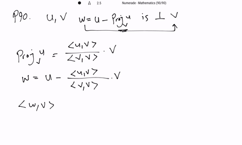 let-mathbfu-and-mathbfv-be-nonzero-vectors-in-an-inner-product-space-v-prove-that-mathbfu-proj-mathb