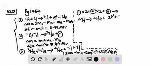 show-that-the-total-energy-released-in-the-proton-proton-cycle-is-267-mev-considering-the-overall-ef