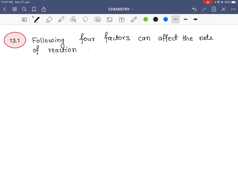 list-the-four-variables-or-factors-that-can-affect-the-rate-of-reaction