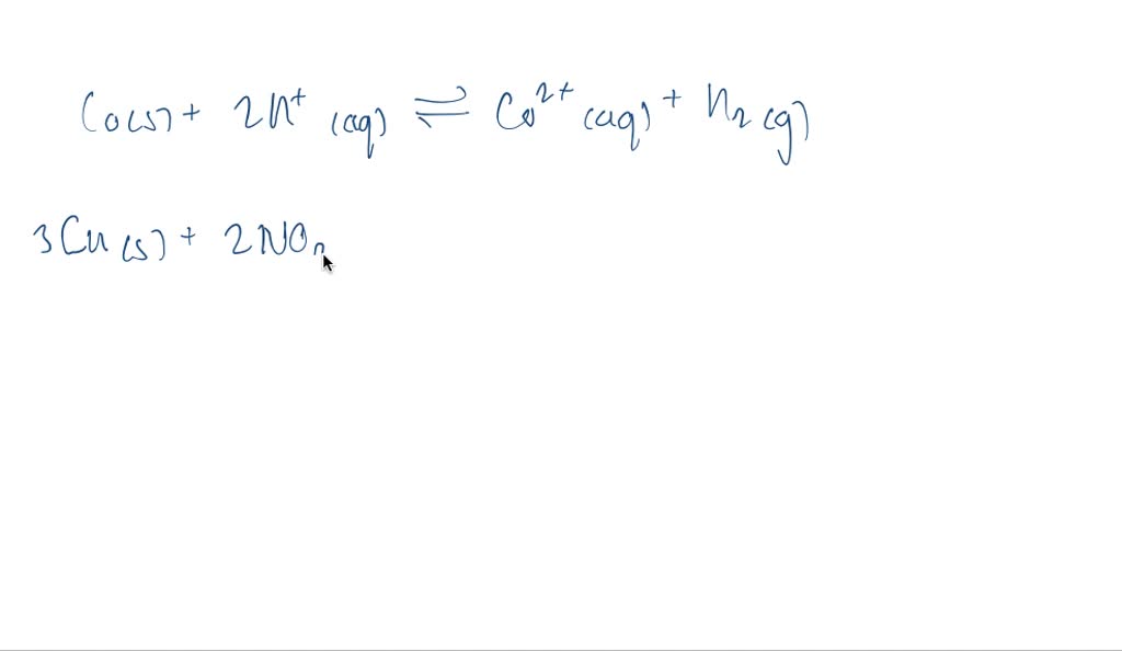 SOLVED:Write a balanced equation to show (a) the formation of gas ...